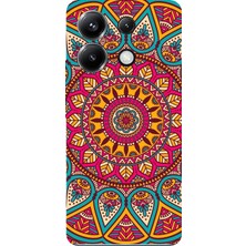 TechTree Poco X6 Pro Uyumlu Mandala Baskılı Silikon Kılıf