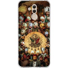 TechTree Huawei Mate 20 Lite Uyumlu Osmanlı Padişahları Baskılı Silikon Kılıf