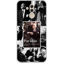 TechTree Huawei Mate 20 Lite Uyumlu Atatürk Payidar Baskılı Silikon Kılıf