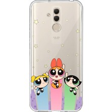 TechTree Huawei Mate 20 Lite Uyumlu Powerpuff Girls Tasarımlı Baskılı Silikon Kılıf