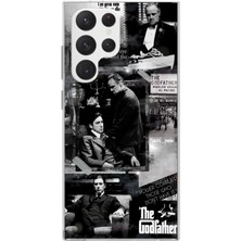 TechTree Samsung Galaxy S22 Ultra Uyumlu The Godfather Baba Film Tasarımlı Baskılı Silikon Kılıf