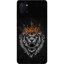 TechTree Samsung Galaxy Note 10 Lite Uyumlu Kurt Ruhu Baskılı Silikon Kılıf