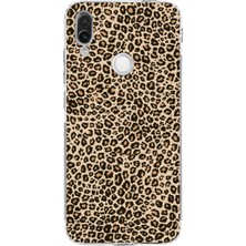 TechTree Redmi Note 7 Uyumlu Leopar Tasarımlı Baskılı Silikon Kılıf