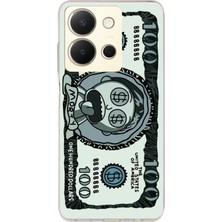 TechTree Vivo Y36 Uyumlu Morty Dolar Baskılı Silikon Kılıf