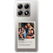 TechTree Xiaomi Mi 14T Pro Uyumlu Friends Mini Poster Tasarımlı Baskılı Silikon Kılıf
