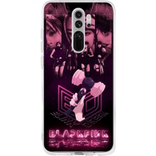 TechTree Redmi Note 8 Pro Uyumlu Blackpink Poster Baskılı Silikon Kılıf