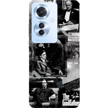 TechTree Oppo Reno 11F Uyumlu The Godfather Baba Film Tasarımlı Baskılı Silikon Kılıf