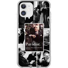 TechTree iPhone 11 Uyumlu Atatürk Payidar Baskılı Silikon Kılıf
