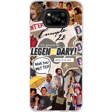 TechTree Poco X3 - X3 Pro Uyumlu Retro Gazete How I Met Your Mother Tasarımlı Baskılı Silikon Kılıf