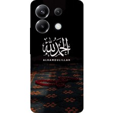 TechTree Poco X6 Pro Uyumlu Elhamdülillah Tesbih Baskılı Silikon Kılıf