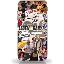 TechTree Samsung Galaxy S21 Fe Uyumlu Retro Gazete How I Met Your Mother Tasarımlı Baskılı Silikon Kılıf