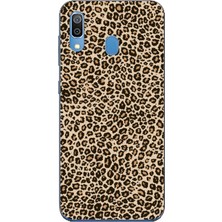 TechTree Samsung Galaxy A20 / A30 Uyumlu Leopar Tasarımlı Baskılı Silikon Kılıf