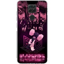 TechTree Redmi Note 9 Uyumlu Blackpink Poster Baskılı Silikon Kılıf