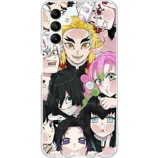 TechTree Samsung Galaxy A04S Uyumlu Demon Slayer Manga Baskılı Silikon Kılıf