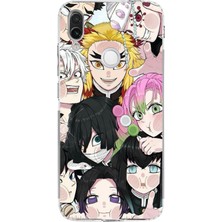 TechTree Redmi Note 7 Uyumlu Demon Slayer Manga Baskılı Silikon Kılıf