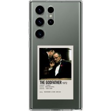 TechTree Samsung Galaxy S23 Ultra Uyumlu The Godfather Baba Poster Tasarımlı Baskılı Silikon Kılıf