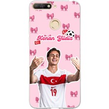 TechTree Huawei Y6 2018 - Honor 7A Uyumlu Kenan Yıldız Kurdele Baskılı Silikon Kılıf