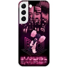 TechTree Samsung Galaxy S22 Uyumlu Blackpink Poster Baskılı Silikon Kılıf