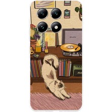 TechTree Xiaomi Mi 14T Pro Uyumlu Nostaljik Köpek Tasarımlı Baskılı Silikon Kılıf