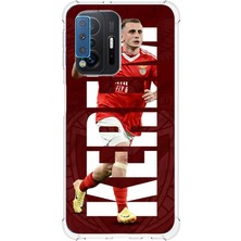 TechTree Samsung Galaxy A7 2018 Uyumlu Kerem Aktürkoğlu Benfica Baskılı Silikon Kılıf