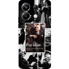 TechTree Poco X6 Pro Uyumlu Atatürk Payidar Baskılı Silikon Kılıf