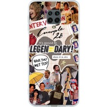 TechTree Redmi Note 9 ve 9s Uyumlu Retro Gazete How I Met Your Mother Tasarımlı Baskılı Silikon Kılıf