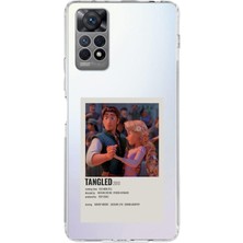 TechTree Redmi Note 11 Pro Uyumlu Rapunzel Tangled Tasarımlı Baskılı Silikon Kılıf