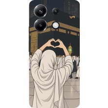 TechTree Poco X6 Pro Uyumlu Kabe Aşkı Baskılı Silikon Kılıf