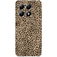 TechTree Xiaomi Mi 14T Pro Uyumlu Leopar Tasarımlı Baskılı Silikon Kılıf