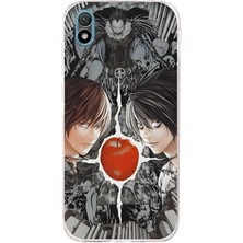 TechTree Huawei Y5 2019 - Honor 8s Uyumlu Death Note Kapak Tasarımlı Baskılı Silikon Kılıf