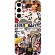 TechTree Samsung Galaxy S24 Plus Uyumlu Retro Gazete How I Met Your Mother Tasarımlı Baskılı Silikon Kılıf