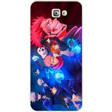 TechTree Samsung Galaxy J7 Prime Uyumlu Jujutsu Kaisen Baskılı Silikon Kılıf