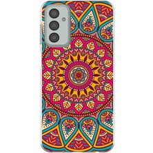 TechTree Samsung Galaxy M13 - M23 Uyumlu Mandala Baskılı Silikon Kılıf