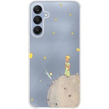 TechTree Samsung Galaxy A25 Uyumlu Küçük Prens Tasarımlı Baskılı Silikon Kılıf