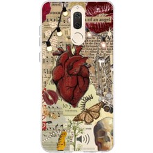 TechTree Huawei Mate 10 Lite Uyumlu Vampire Diaries Vintage Baskılı Silikon Kılıf