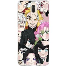 TechTree Huawei Mate 10 Lite Uyumlu Demon Slayer Manga Baskılı Silikon Kılıf