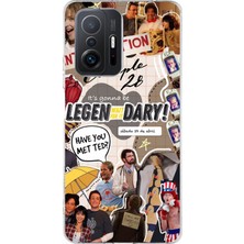 TechTree Xiaomi Mi 11T - 11T Pro Uyumlu Retro Gazete How I Met Your Mother Tasarımlı Baskılı Silikon Kılıf