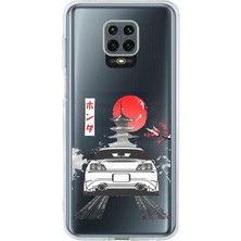 TechTree Redmi Note 9 ve 9s Uyumlu S2000 Tasarımlı Baskılı Silikon Kılıf