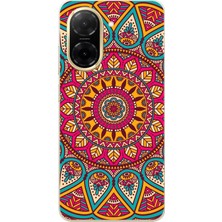 TechTree Redmi A5 Uyumlu Mandala Baskılı Silikon Kılıf