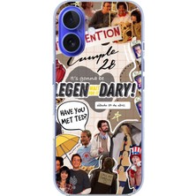 TechTree iPhone 16 Uyumlu Retro Gazete How I Met Your Mother Tasarımlı Baskılı Silikon Kılıf