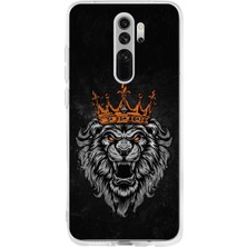 TechTree Redmi Note 8 Pro Uyumlu Kurt Ruhu Baskılı Silikon Kılıf