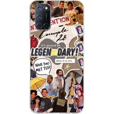 TechTree Oppo A52-A72-A92 Uyumlu Retro Gazete How I Met Your Mother Tasarımlı Baskılı Silikon Kılıf