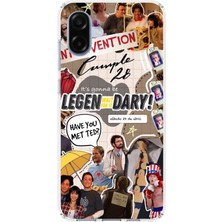 TechTree Samsung Galaxy A07 Uyumlu Retro Gazete How I Met Your Mother Tasarımlı Baskılı Silikon Kılıf
