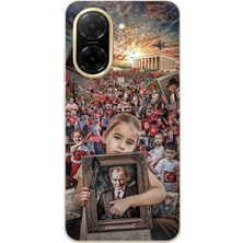 TechTree Redmi A5 Uyumlu Anıtkabir Atatürk Portre Baskılı Silikon Kılıf