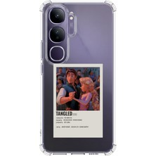 TechTree Vivo V40 Lite Uyumlu Rapunzel Tangled Tasarımlı Baskılı Silikon Kılıf