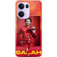 TechTree Oppo Reno 13 Pro Uyumlu Salah King Kral Tasarımlı Baskılı Silikon Kılıf