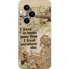 TechTree Honor 400 Pro Uyumlu Kitap Okuyan Kadın Retro Baskılı Silikon Kılıf