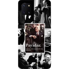 TechTree Samsung Galaxy Note 10 Lite Uyumlu Atatürk Payidar Baskılı Silikon Kılıf