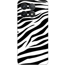 TechTree Poco F6 Pro Uyumlu Zebra Tasarımlı Baskılı Silikon Kılıf