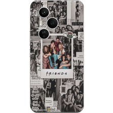 TechTree Honor 400 Pro Uyumlu Friends Nostalji Tasarımlı Tasarımlı Baskılı Silikon Kılıf